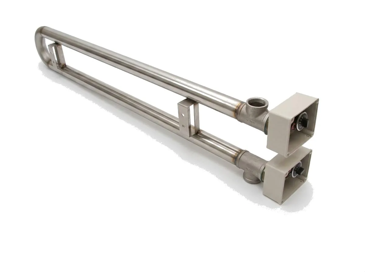 Twin circulation heater