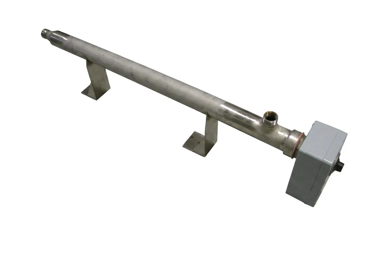 Inline circulation heater