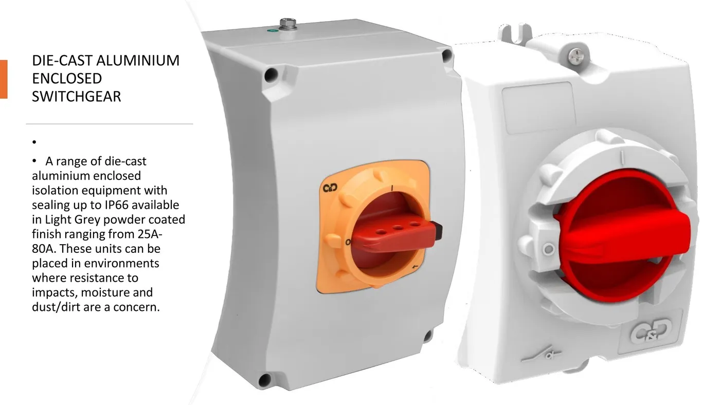 Die-cast Aluminium Enclosed Switchgear